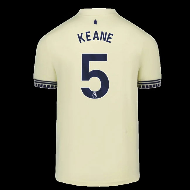 2025-2026 Everton Away Shirt (Keane 5)-SoccerKits Hub | Buy Soccer Jerseys Online